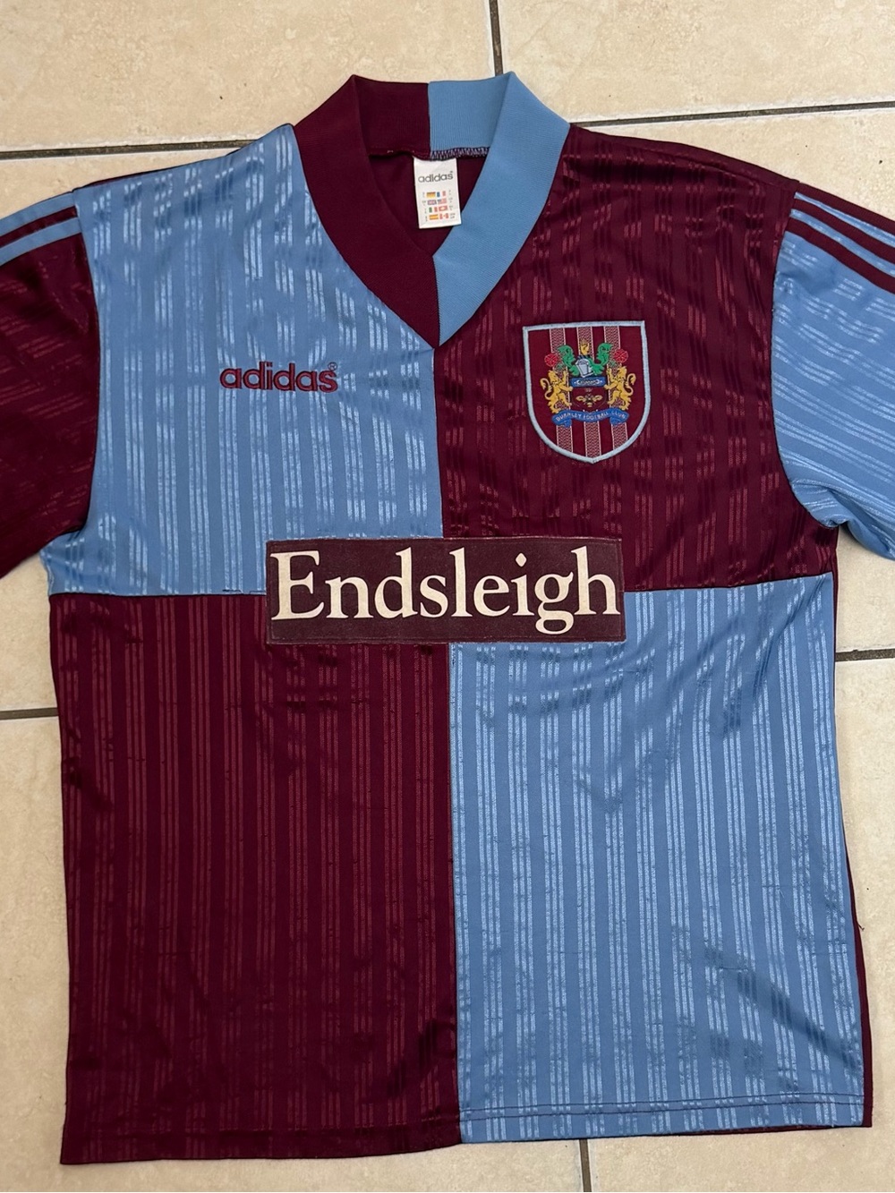 Vintage 1996-98 Burnley Adidas Jersey